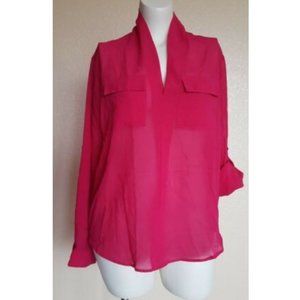 ALLOY Apparel Long Sleeve Tunic Shirt Top Red Size XXL New